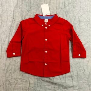 H&M Long Sleeve Button Down Boys Dress Shirt